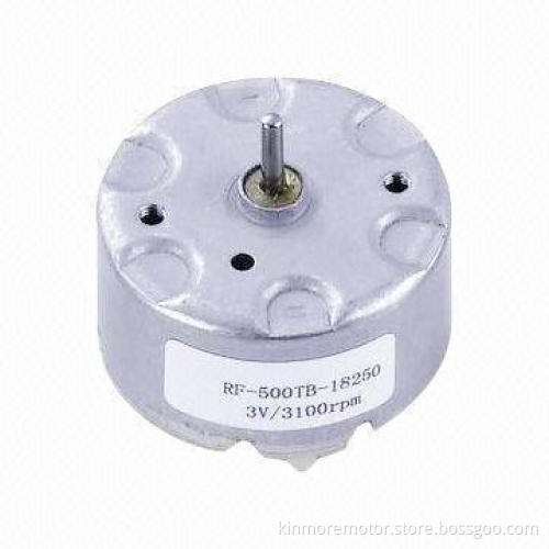 3.5V DC Micro Motor with (D x L) 32 x 22.8mm Housing/2mm Shaft, Ideal for Sprayer/Car DVD Player